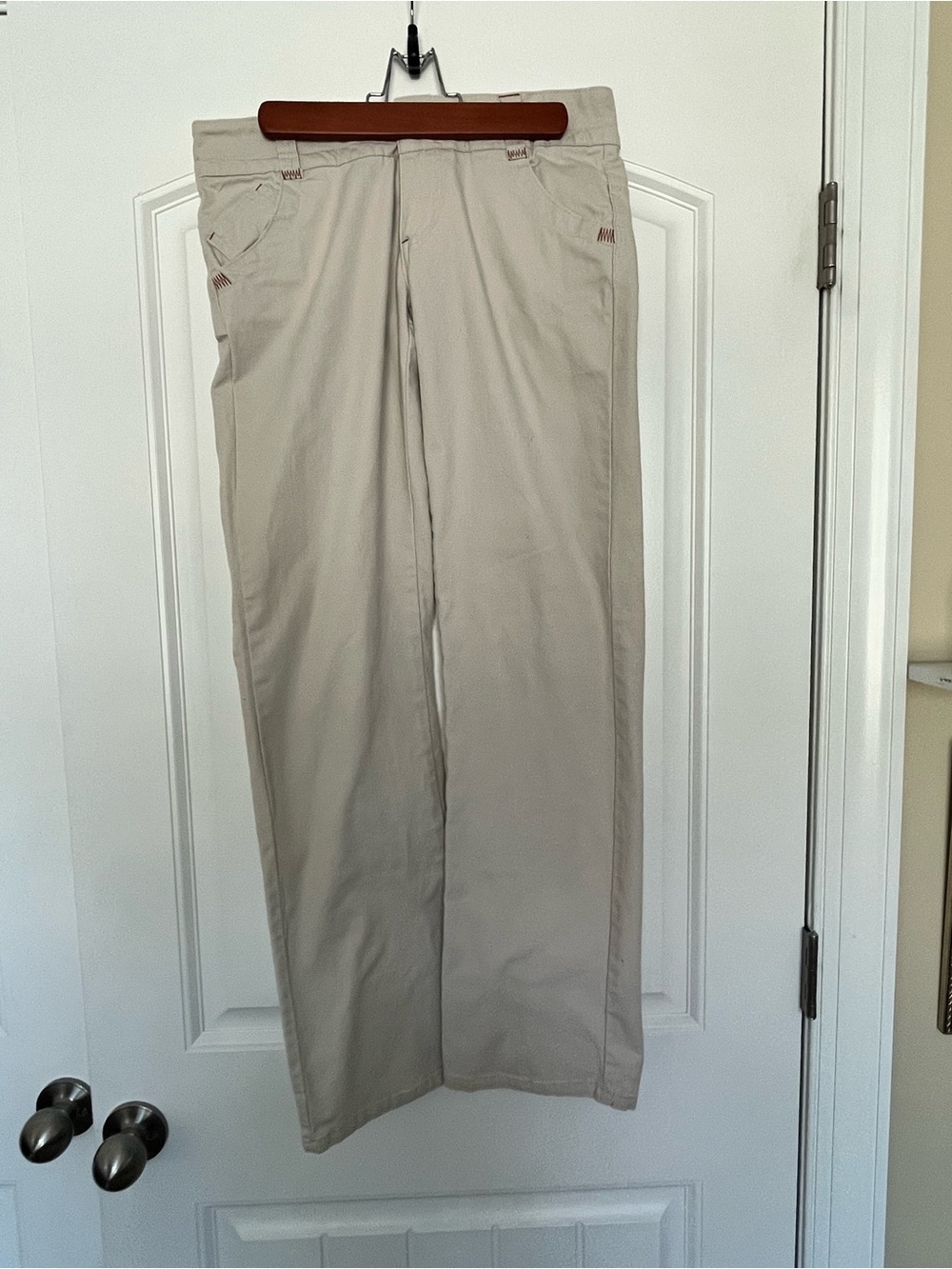 Prana Y2K Vintage Women’s  Light Tan Straight Keg Chinos Size 2
